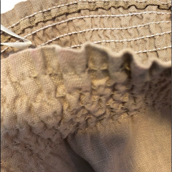 Young, Fabulous & Broke Strapless Linen Jumpsuit - Picture 4 of 16